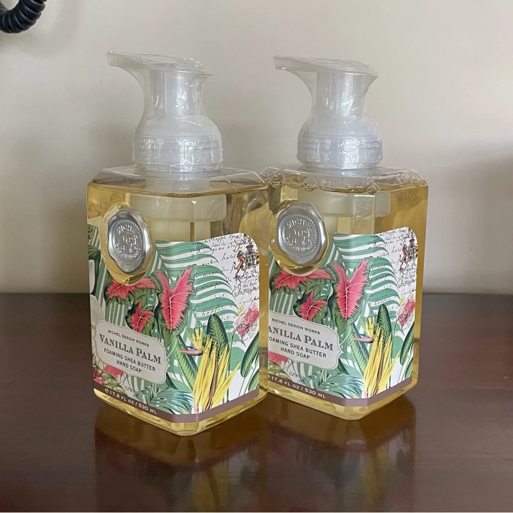 Michel Design Works Vanilla Palm Foaming Hand Soap (2-Pack)